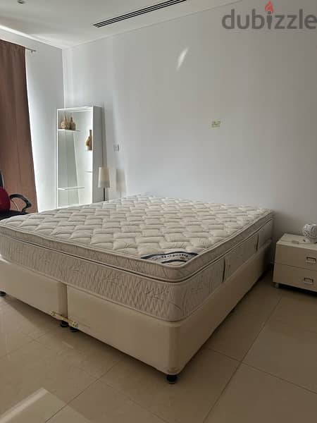 King Size Cot with Mattress 3