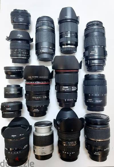 Canon Lenses Full-frame, Mirrorless, Ultrasonic, Crop Sensor