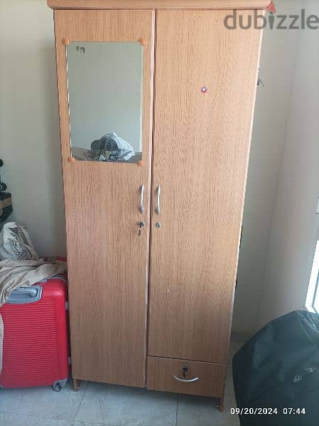 A 2 door wardrobe for sale 0