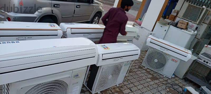 Panasonic and akai Ac for sale 2ton new r410 gas 1