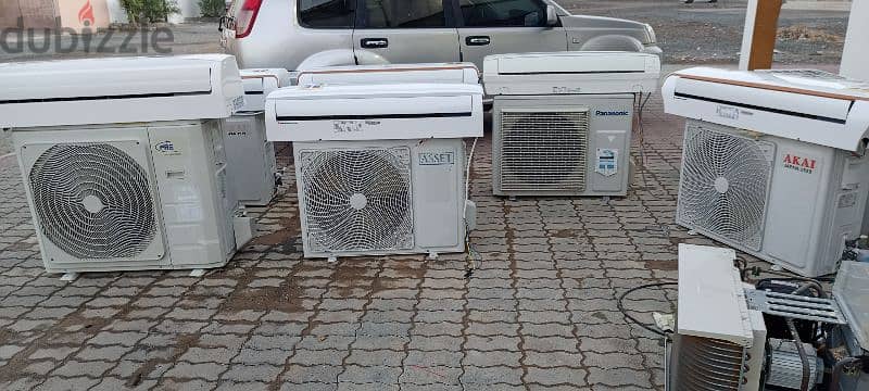 Panasonic and akai Ac for sale 2ton new r410 gas 2