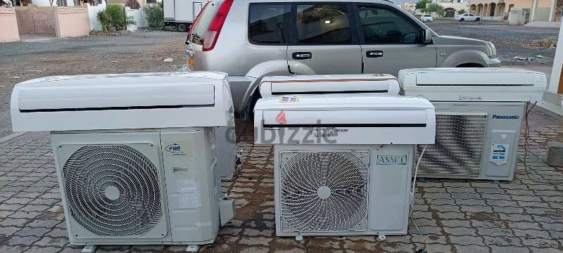 Panasonic and akai Ac for sale 2ton new r410 gas 7