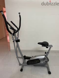 cross trainer and cycling