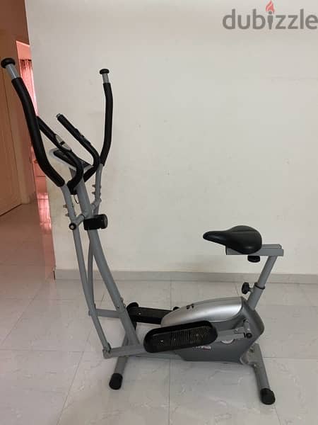 cross trainer and cycling 0