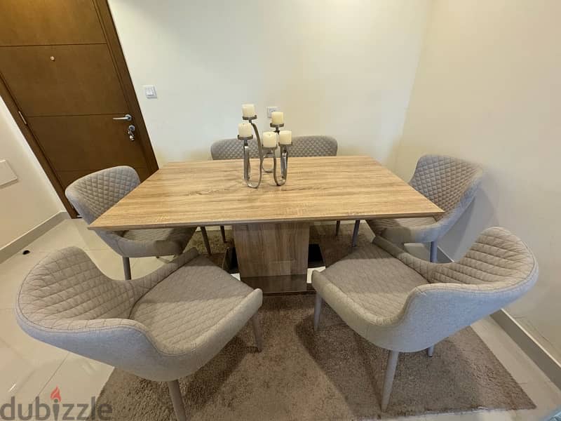 dining table with 6 chairs 1