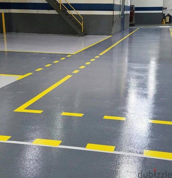 floor epoxy painting car parking 0