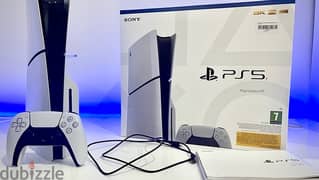 PS5 Slim + GTAV free بلايستيشن ٥ سليم + قراند ٥ مجاناً 0