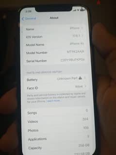 iphone xs 256 gb good condition display battery original change