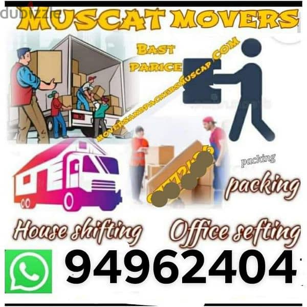 Best Muscat Mover and Packer House shifting office villa stor 0