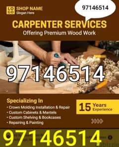 fix furniture old and new and carpentry services w/call. 97146514