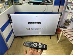 GEEPAS Full Android 55” LCD like New