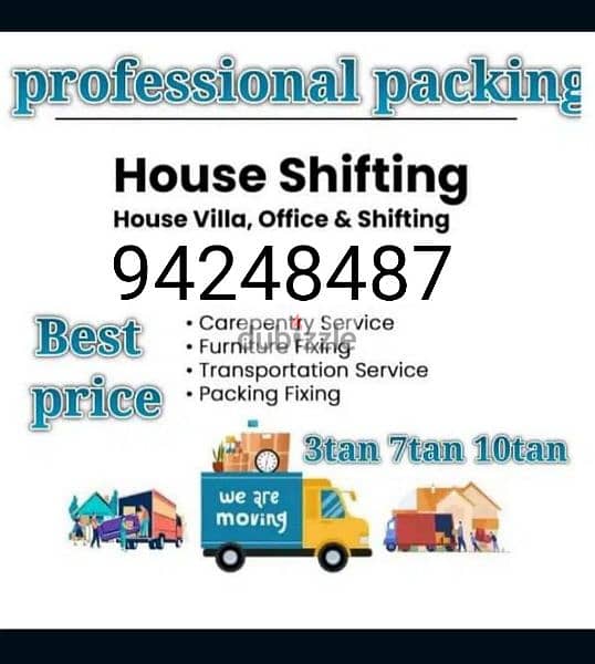 Oman movers and Packers house shifting 0