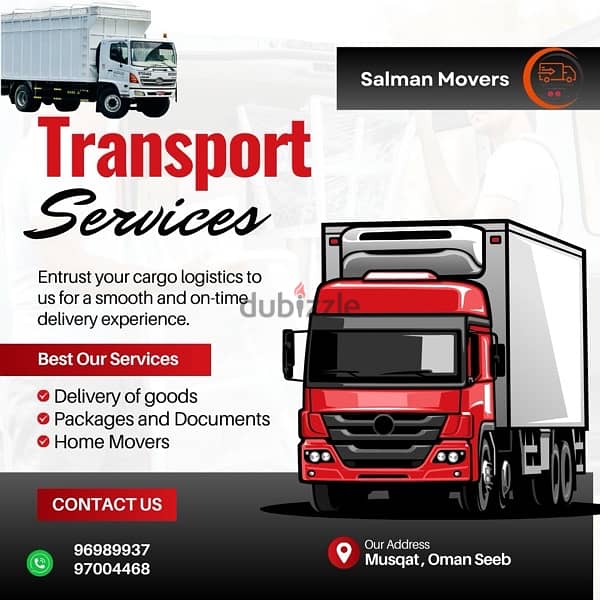 7 Ton & 10 Ton Trucks Available For Rent 24/7 All over Oman 3