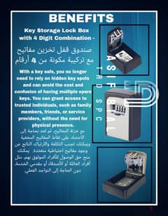 Key Security Box For Home Apartments Use