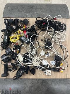 wires and electrical accessories lot B & C