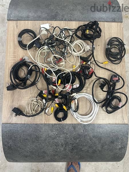 wires and electrical accessories lot B & C 5