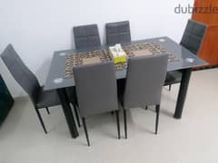 DINING TABLE & 3 TABLE 0