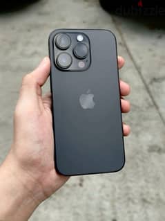 iphone 15 pro black titanium