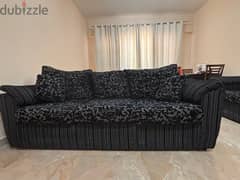 5 seater Fabric Sofa good condition