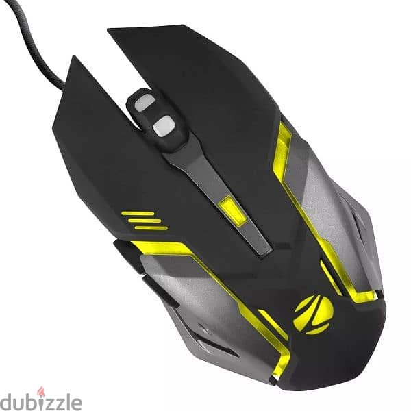 ZEBRONICS Transformer-M USB Wired Gaming Mouse - RGB MultiColor LED 5