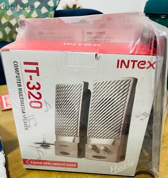 New intex, Computer speakers with headphone and mouse 1