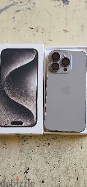 IPhone 15 pro just 2month used warenty 10 month 256 gb bhatary 100% 0