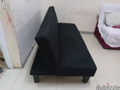 Sofa bed black color