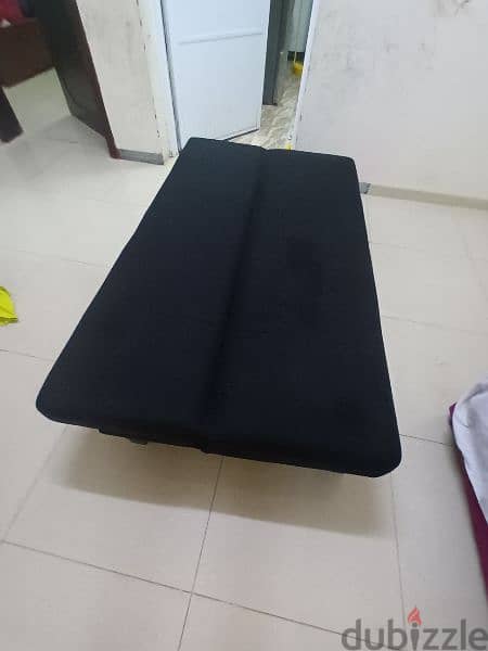 Sofa bed black color 3