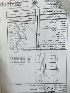 ارض سكنية بمساحة 600 في طوي النصف ولاية سمائل 0