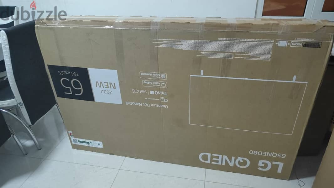 LG QNED 65 Inch 4K (Quantum Dot NanoC) 120 MHZ Cinema Screen  for Sale 1