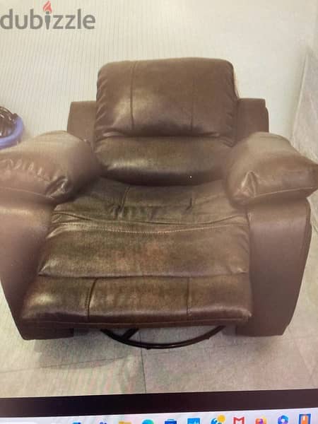 Great recliner sofa with thermostatic memory foam seat 1