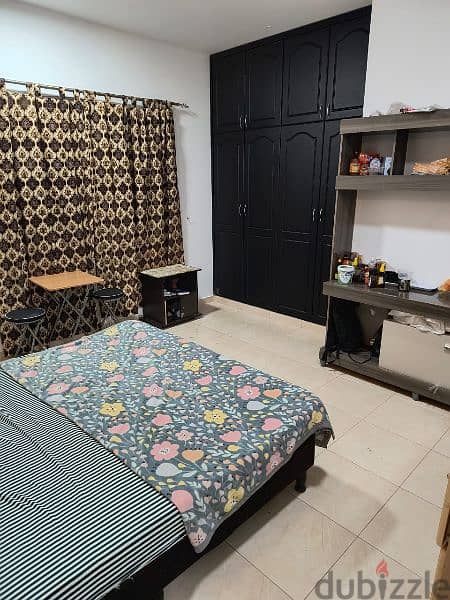 Fully Furnished Room for Bachelor Al Ghubra near ISG 2