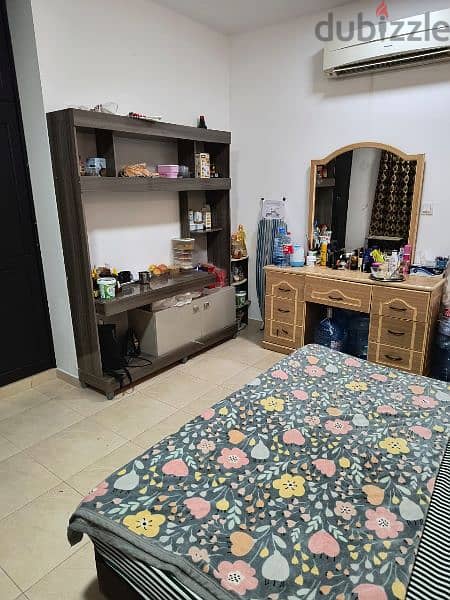 Fully Furnished Room for Bachelor Al Ghubra near ISG 4