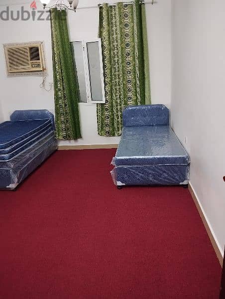 bed space  near Al ghubrah with WiFi and 2