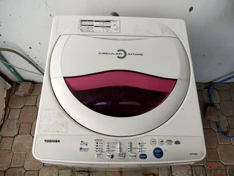 washing machine  center table and king size bed 1