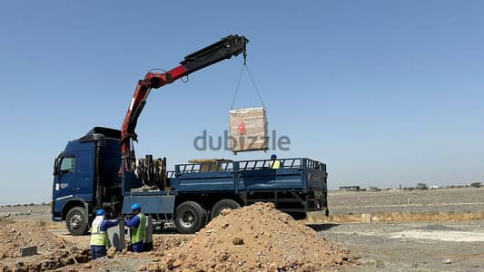 truck hiab for rent 24hr service all oman