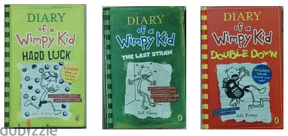 Whimpy kid books @ OMR 2 each