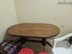 wooden dining table 0