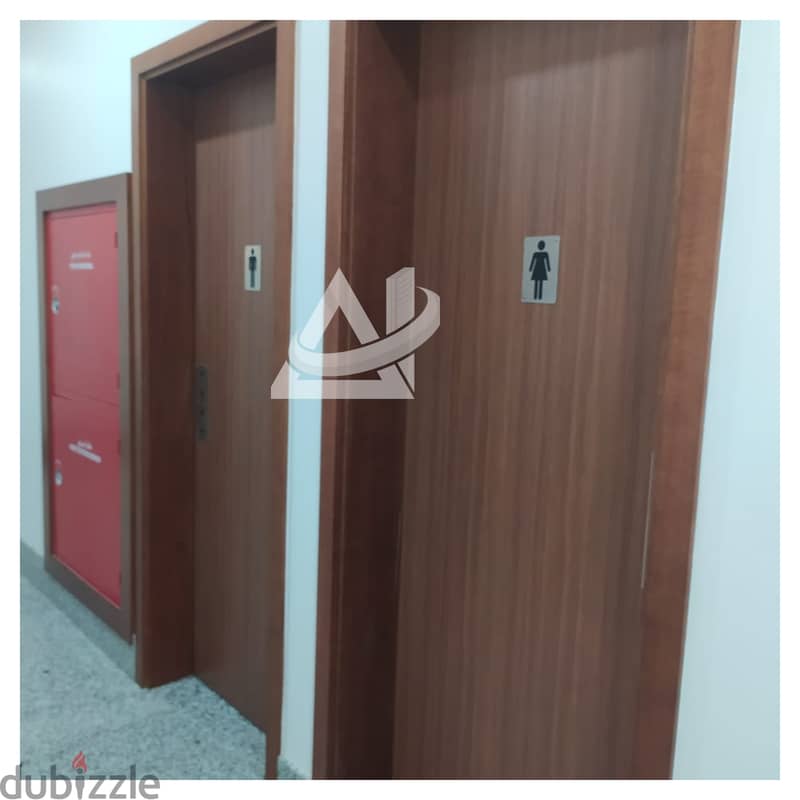 ADC203** Spacious open space Showroom for rent in Al Ghala, with total 6