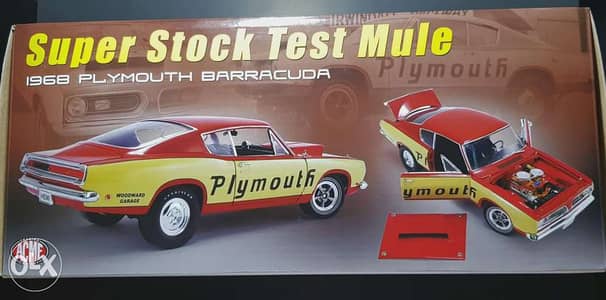 1968 Plymouth Barracuda 1:18