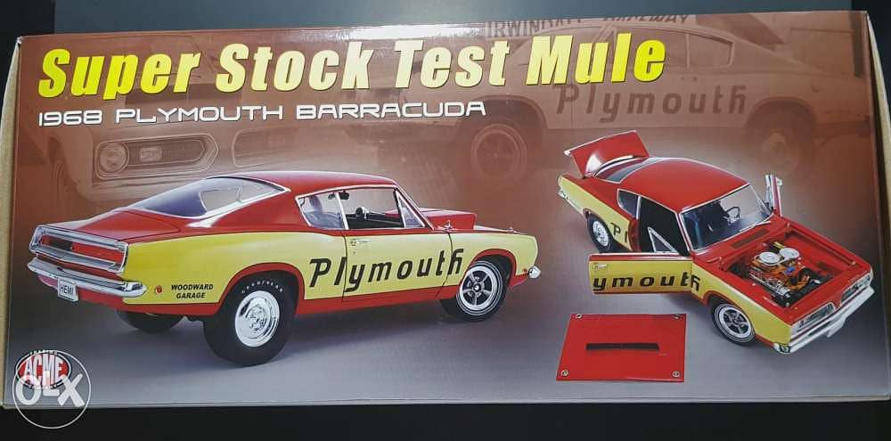 1968 Plymouth Barracuda 1:18 0