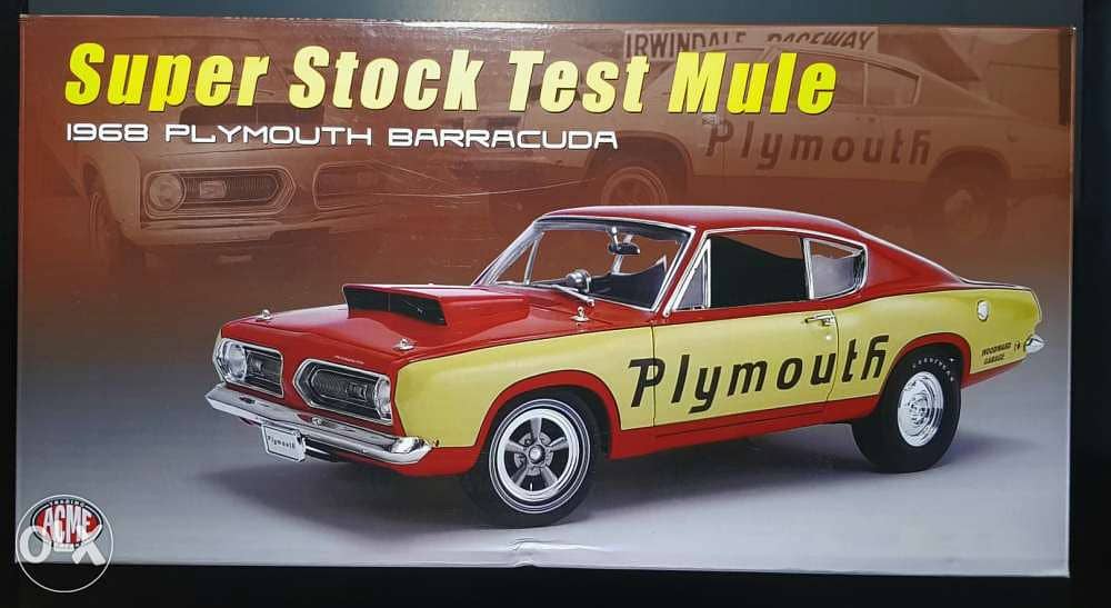 1968 Plymouth Barracuda 1:18 2