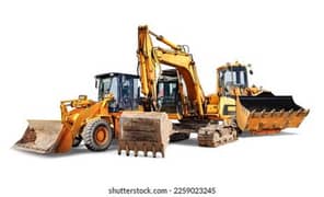 Excavator and tipper, green tanker for Rent