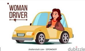 pick up and drop service by lady driver