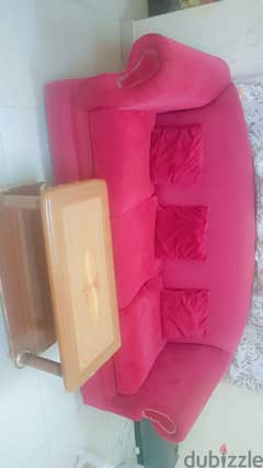 Sofa set with table for sale