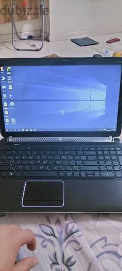 hp pavalion dv6 core i7 , 8gb ram ,500 ssd , 1 gb graphic card 0