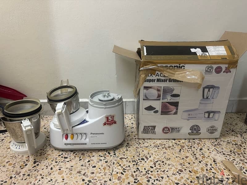 Panasonic 2 Jar Mixie for sale 1