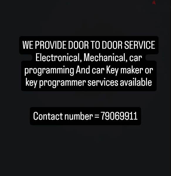 we provide door to door service 0