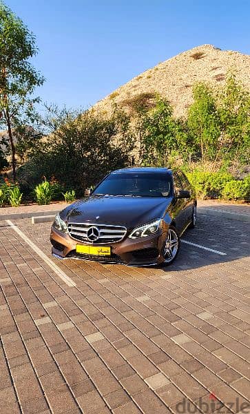 MERCEDES-E300 AMG 2014 FULL OPTION NO#1 (OMAN AGENCY ZAWAWI CAR) 1