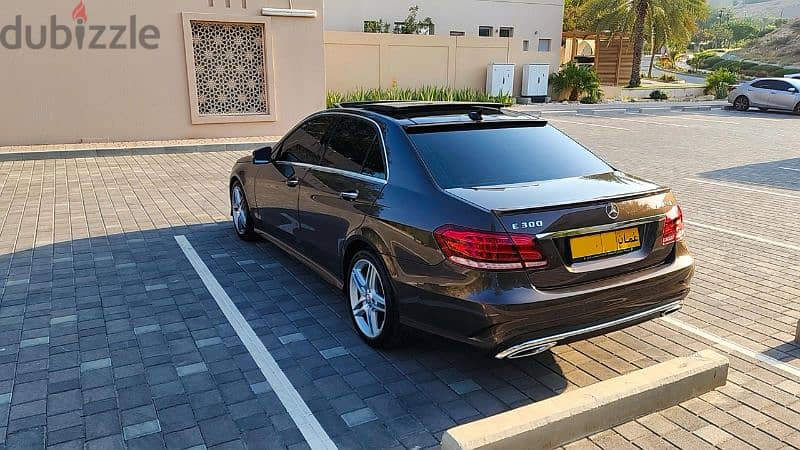 MERCEDES-E300 AMG 2014 FULL OPTION NO#1 (OMAN AGENCY ZAWAWI CAR) 4